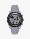 MoonSwatch Mission To Earth Phase Watch (Rubber Strap) - OM Luxury
