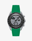 MoonSwatch Mission To Earth Phase Watch (Rubber Strap) - OM Luxury