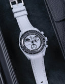 MoonSwatch Mission To Earth Phase Watch (Rubber Strap) - OM Luxury