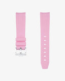 Curved Rubber Strap - Pink - OM Luxury