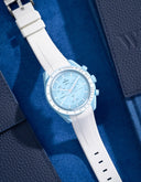 Curved Rubber Strap - White - OM Luxury