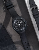 MoonSwatch Mission to The Moonphase - New Moon (Rubber Strap) - OM Luxury