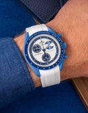 MoonSwatch Mission to the Super Blue Moon Phase (Rubber Strap) - OM Luxury