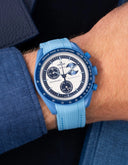 MoonSwatch Mission to the Super Blue Moon Phase (Rubber Strap) - OM Luxury